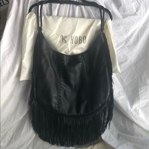 Hobo International Gypsy Fringe Calfskin Bag